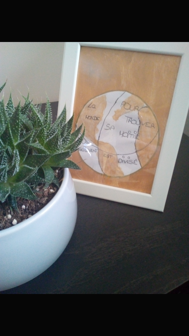 DIY cadre à citation